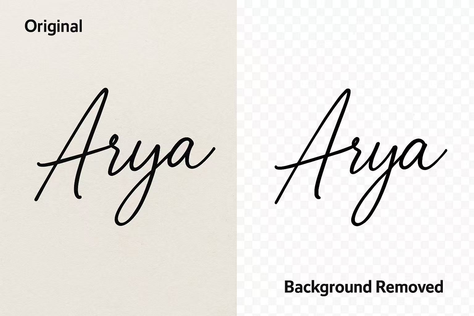 Signature Background Remover: How to Create Transparent Signatures Online